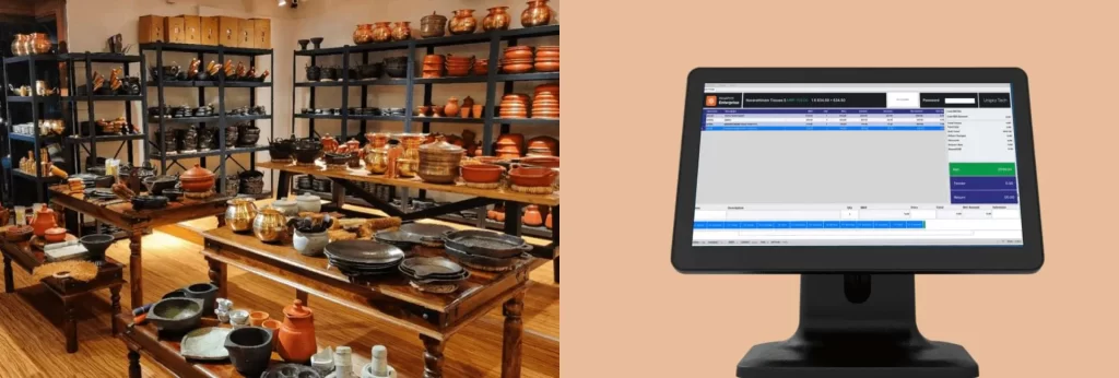 Home decor retail stores with billing and inventory management