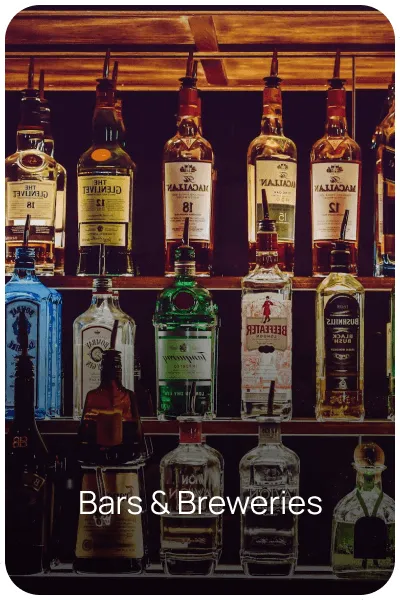 POS System for bar and brewery billing, inventory and alcohol sales management