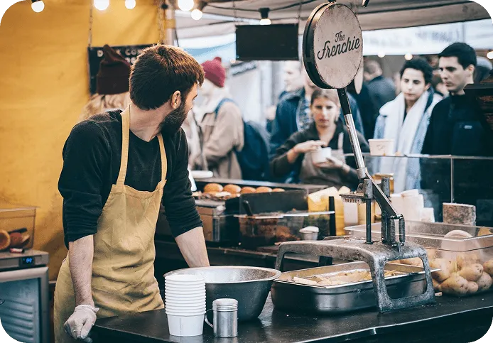 Restaurant POS software for food stall and quick service restaurant billing and order management