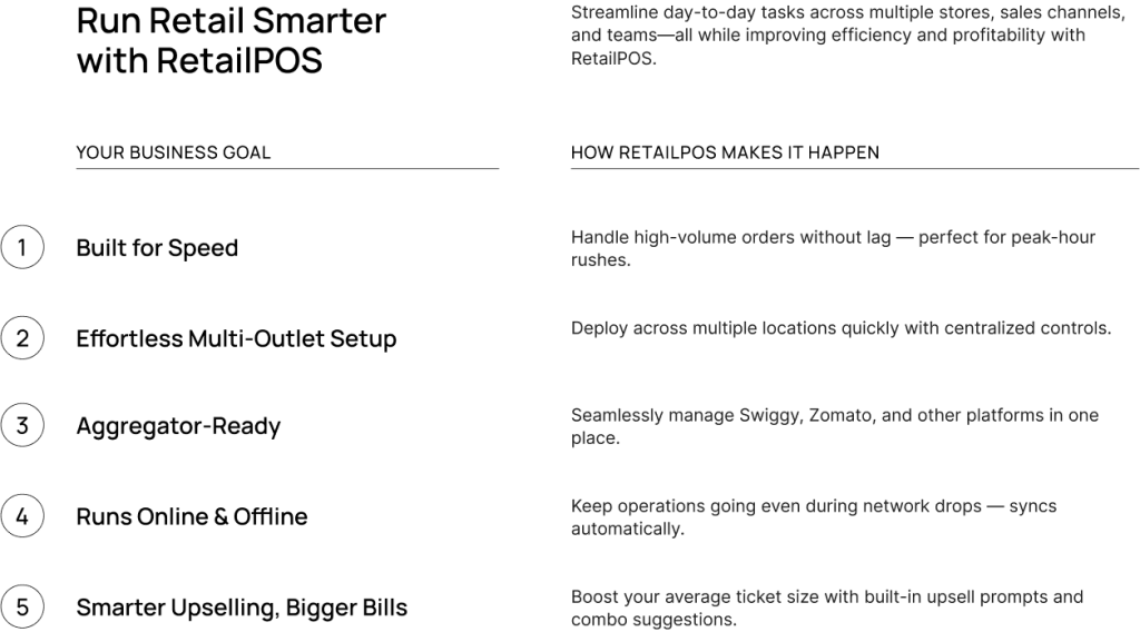 Run retail smart with retail POS