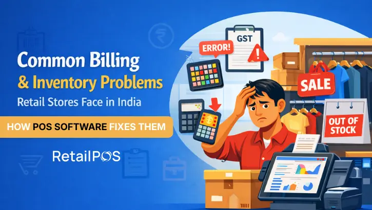 Common Billing and Inventory Problems Retail Stores Face in India – How POS Software Fixes Them