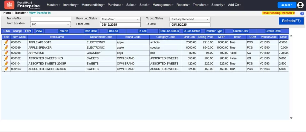 Stock-transfers-dashboard
