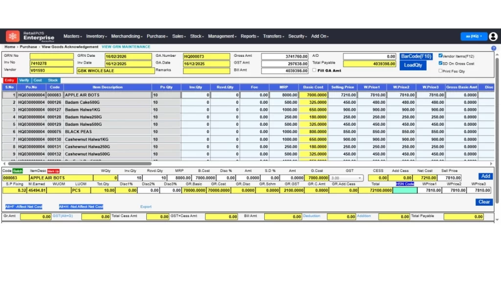 margin-and-cost-control