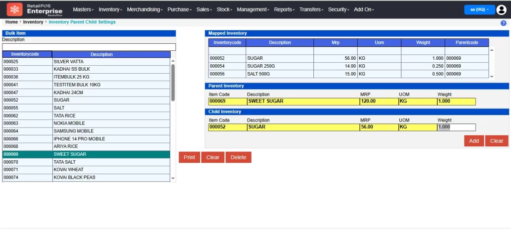 inventory-parent-child-setting