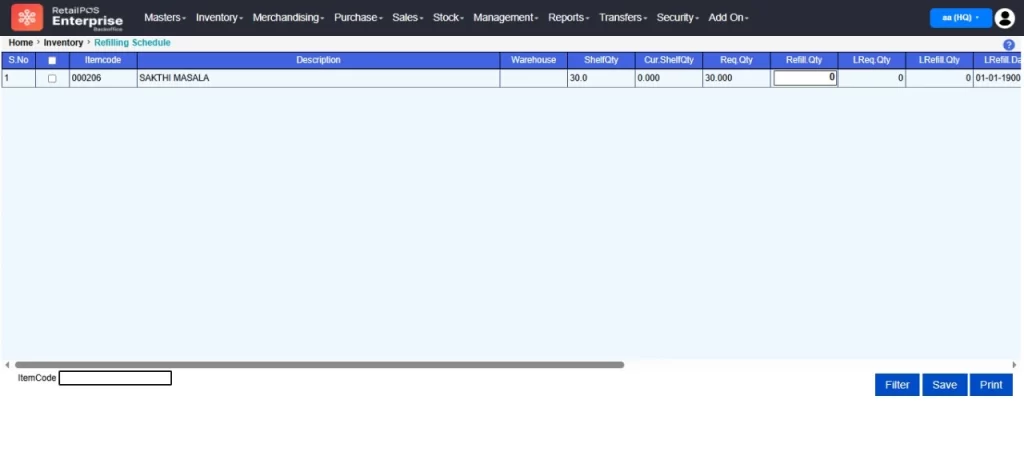 refilling-schedule