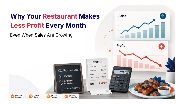 Why Your Restaurant Makes Less Profit Every Month Even When Sales Are Growing