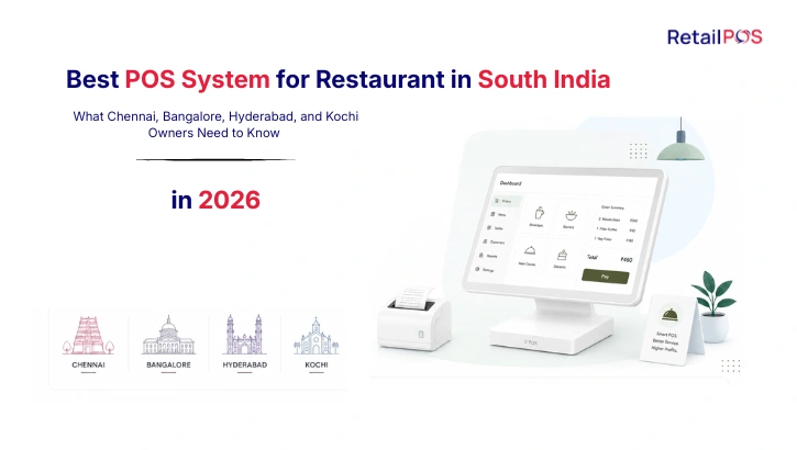 Best POS System for Restaurant in South India: What Chennai, Bangalore, Hyderabad, and Kochi Owners Need to Know in 2026