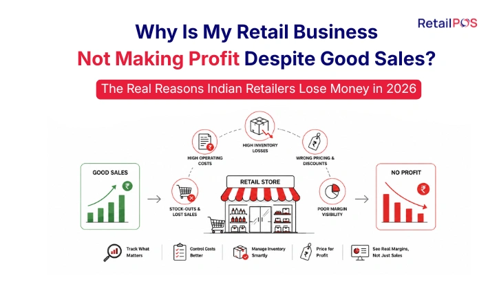 Why Is My Retail Business Not Making Profit Despite Good Sales? The Real Reasons Indian Retailers Lose Money in 2026