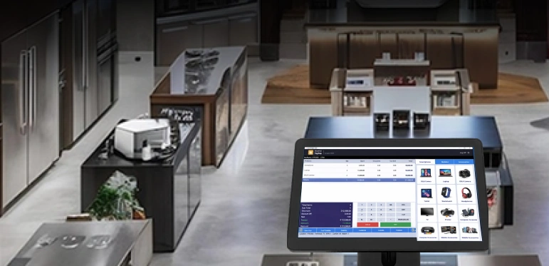 Electronics and appliance retail POS with serial number tracking